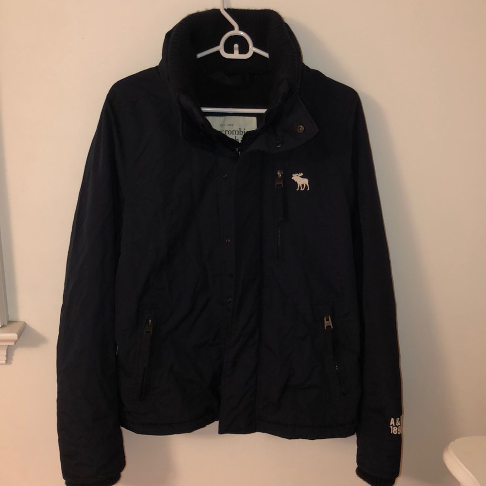 Abercrombie Navy Winter Jacket
